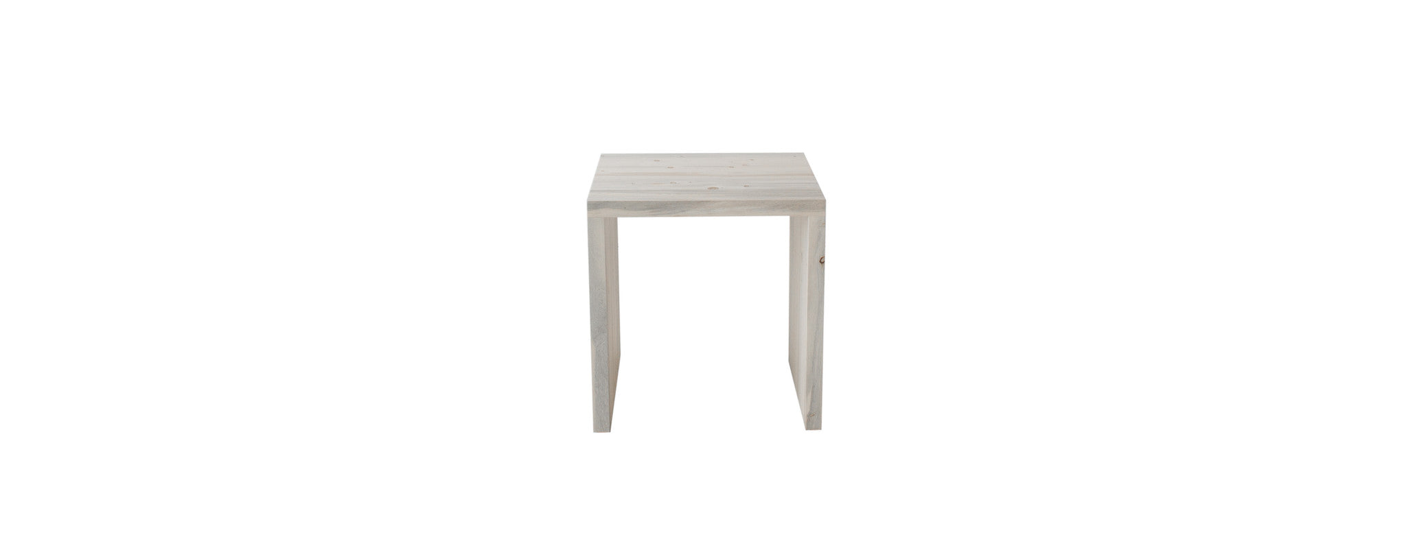 The Quandary End Table | Beetle Kill Pine