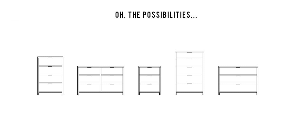 The Bross Dresser | Beetle Kill Pine