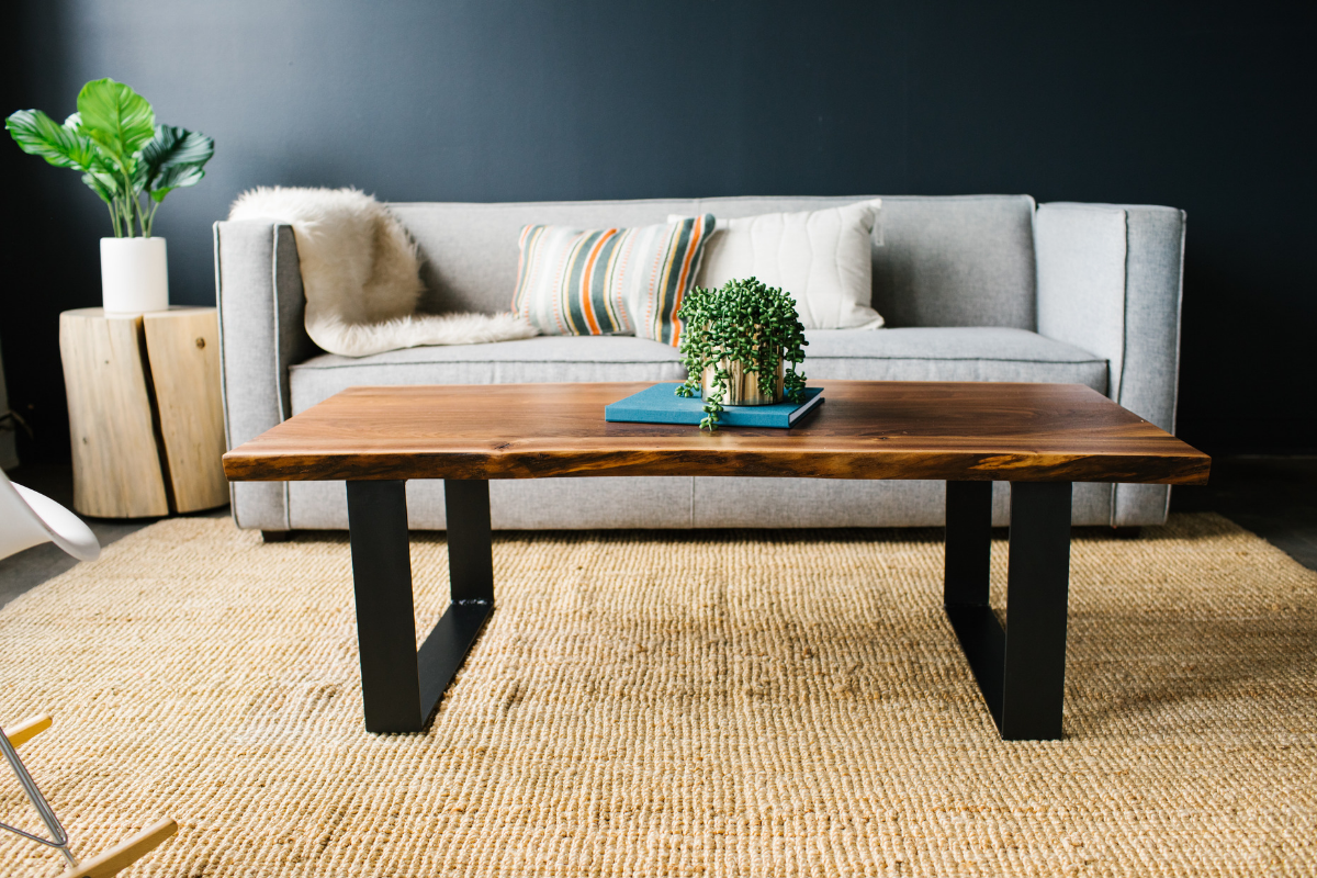 The Eolus Coffee Table | Rustic Walnut