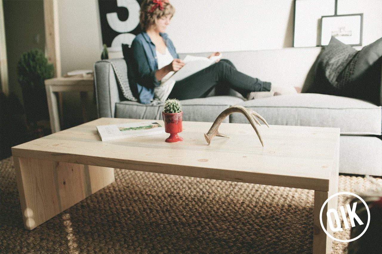 The Belford Coffee Table | Beetle Kill Pine