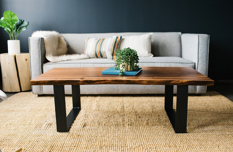 The Eolus Coffee Table | Rustic Walnut