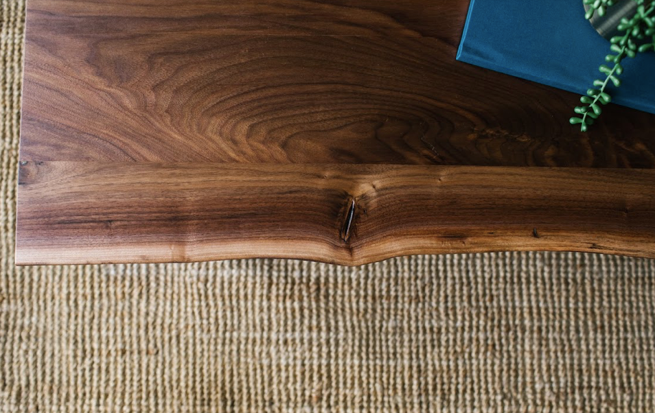 The Eolus Coffee Table | Rustic Walnut