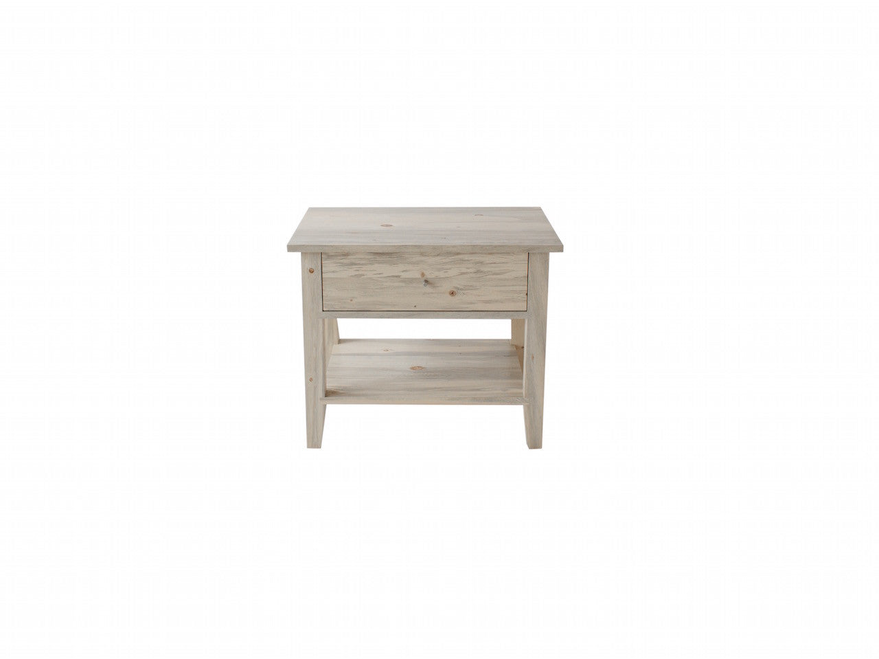 The Blanca End Table | Beetle Kill Pine