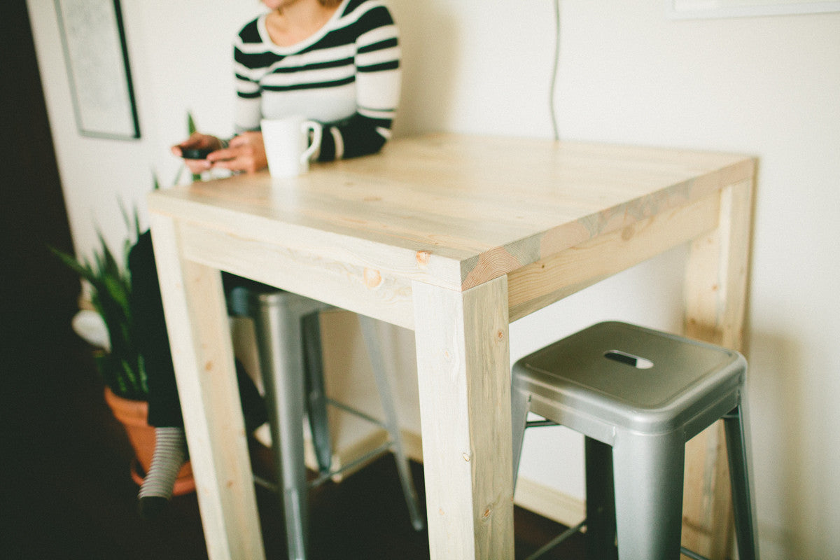 The Shavano Farm Table (Bar-Height) | Beetle Kill Pine